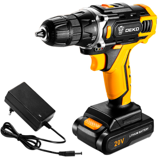 ティティ Parafusadeira/Furadeira a Bateria 20V 3/8 Pol. 42Nm 400W | DEKO Brasil